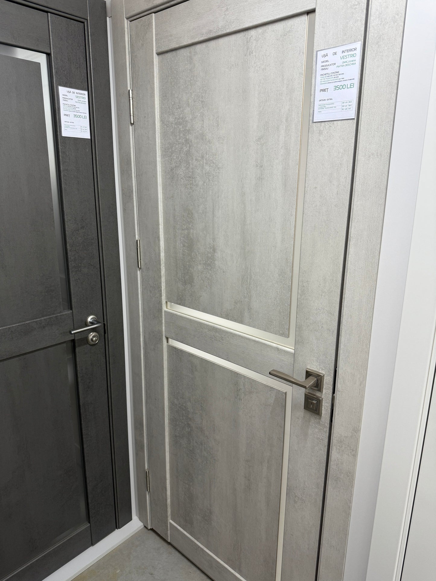Ușă Interior Vestrid Piatră Deschisă