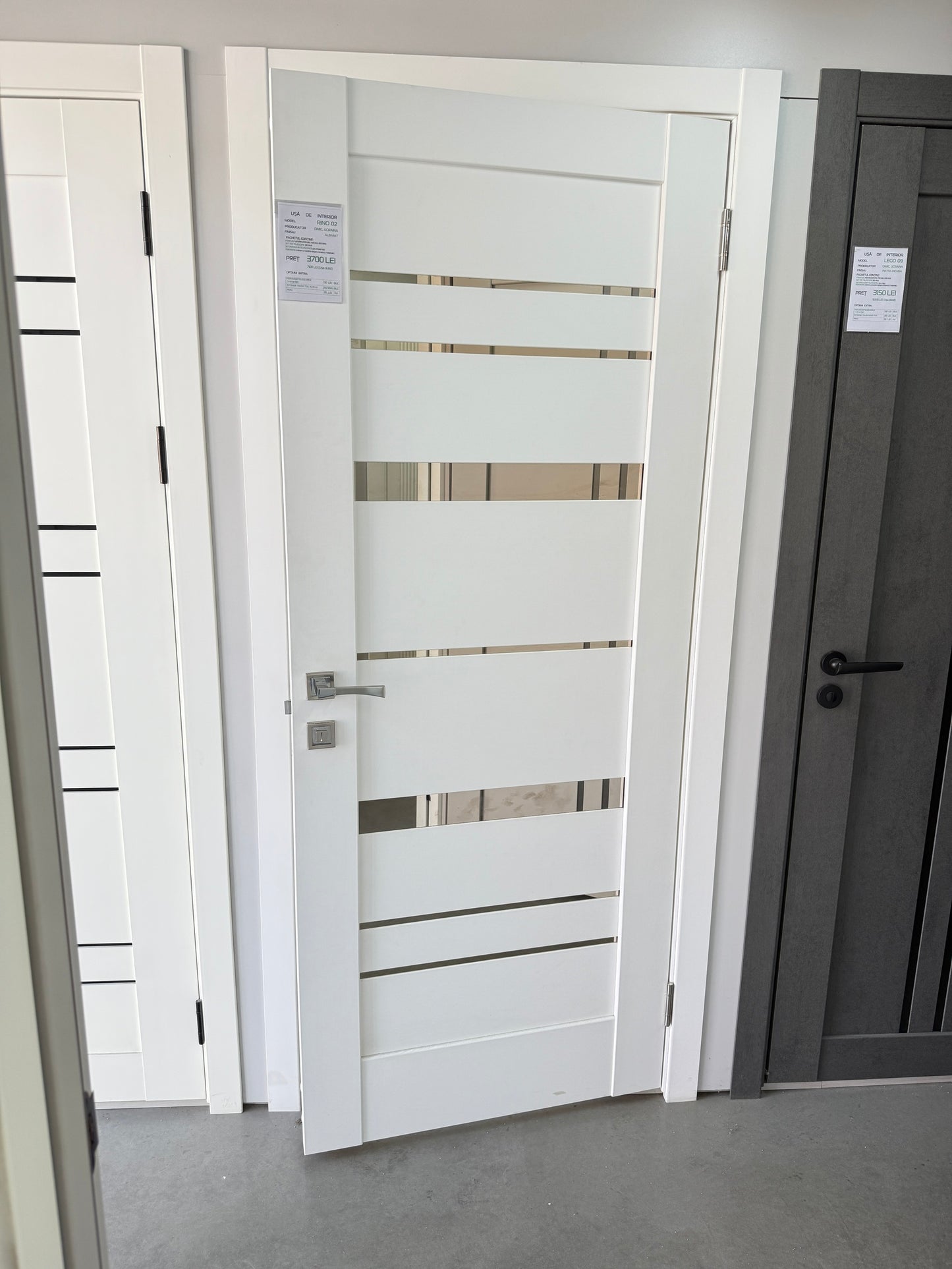 Ușă Interior Rino-02 Alb Mat