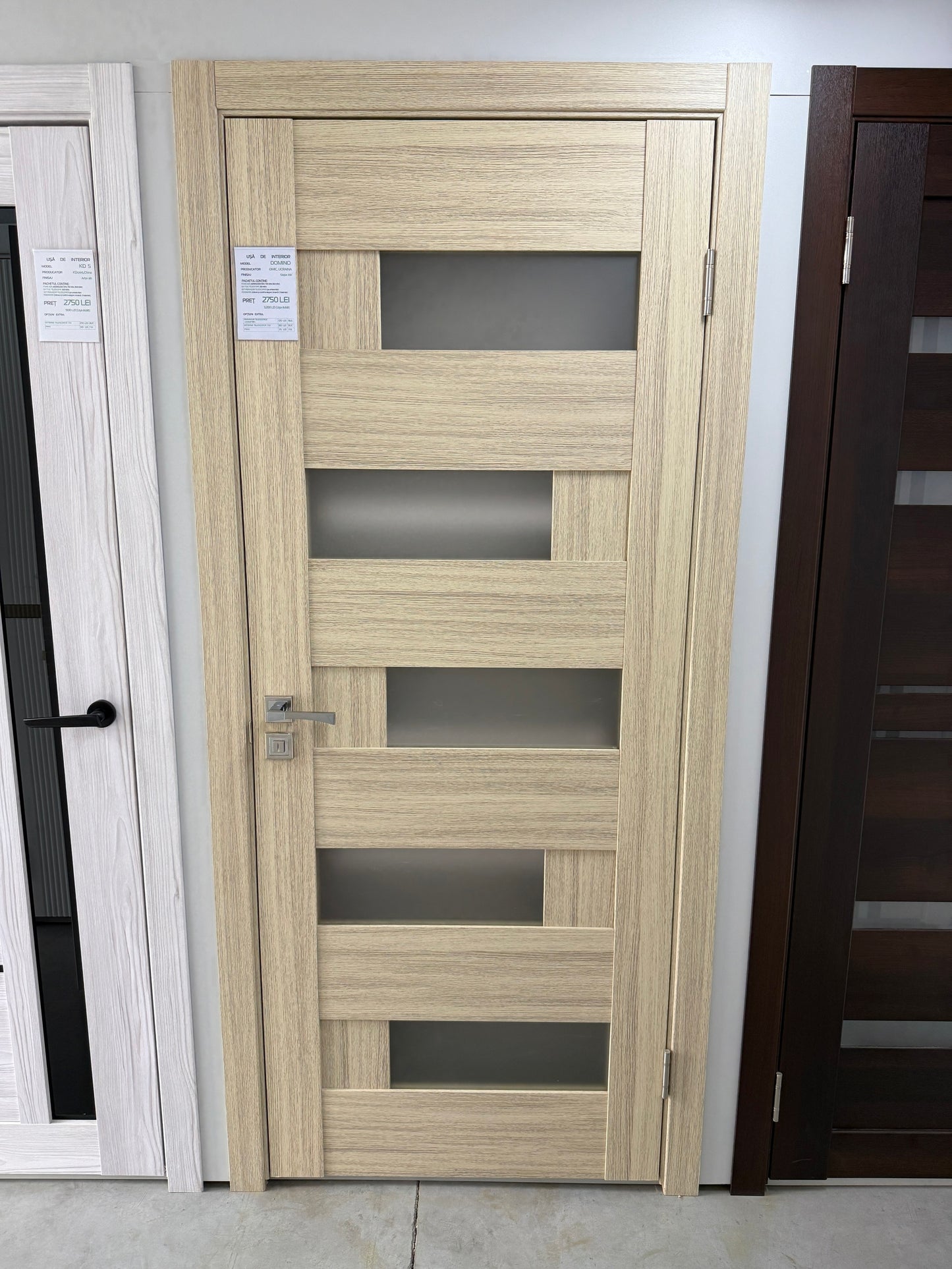 Ușă Interior Domino Stejar Alb
