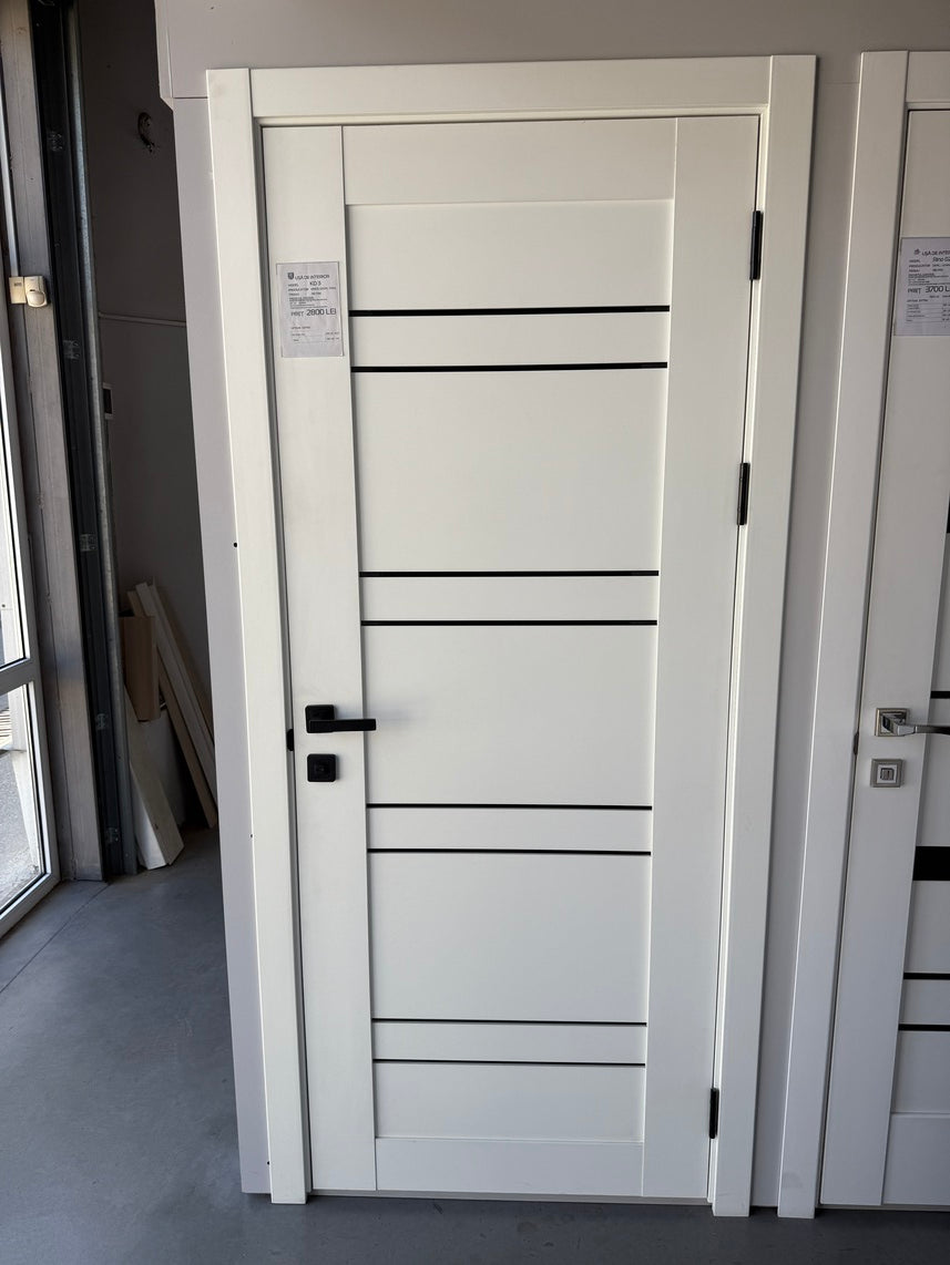 Ușă Interior KD-3 Alb Mat