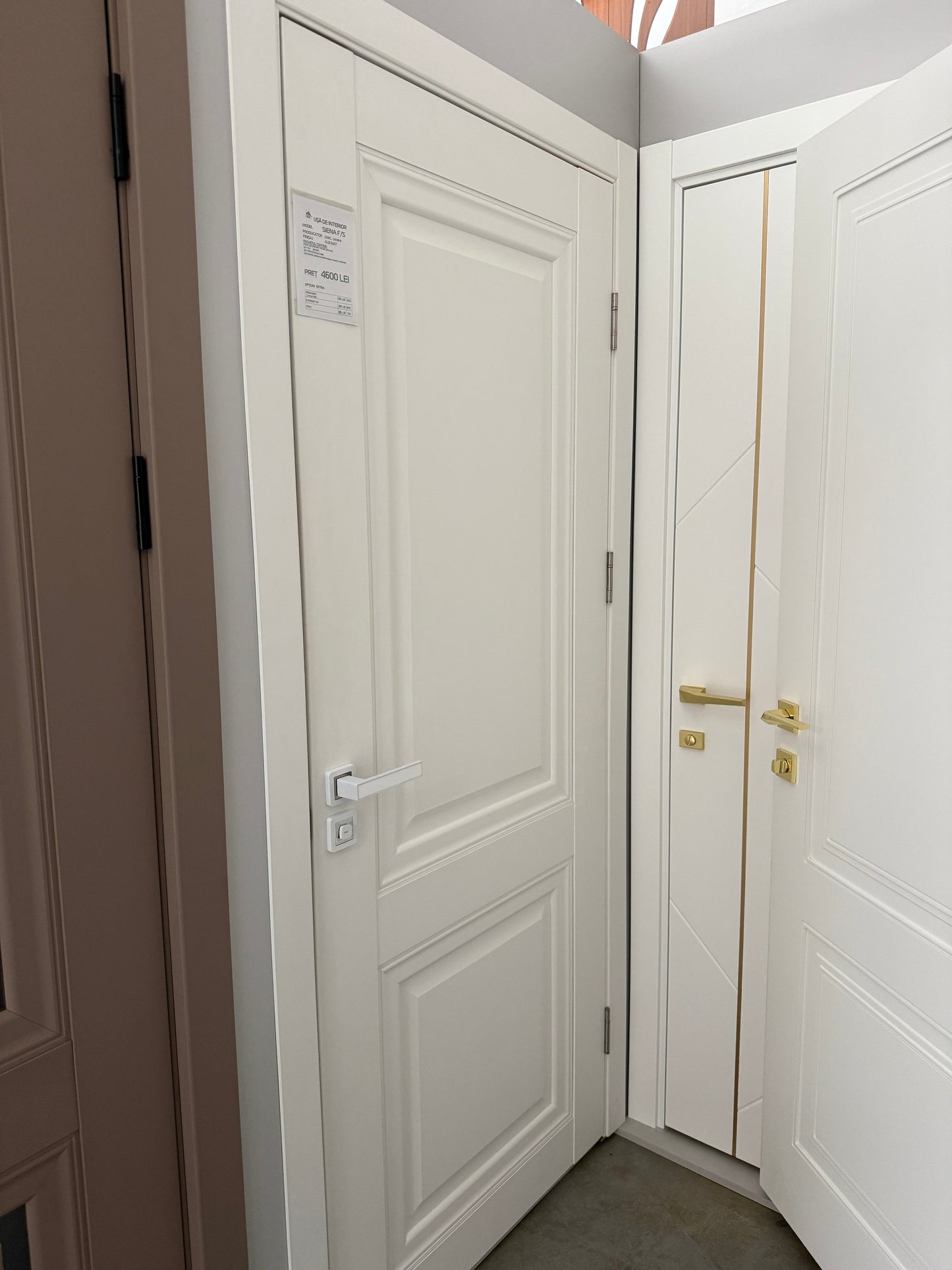 Ușă Interior Siena Alb Mat