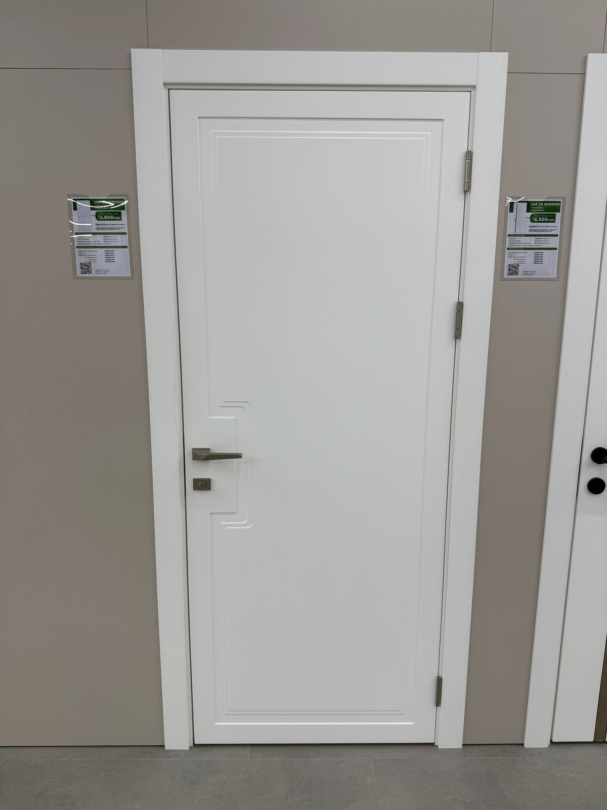 Ușă Interior ED-08 Alb Mat