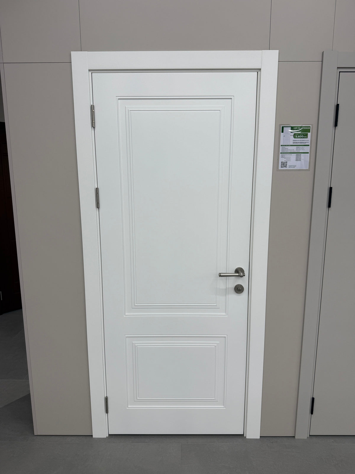 Ușă Interior ED-03 Alb Mat
