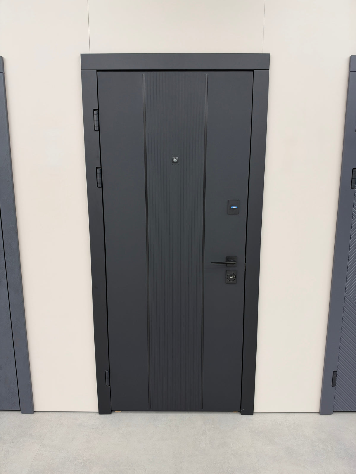 Ușă Exterior Vector Molding Negru/Alb
