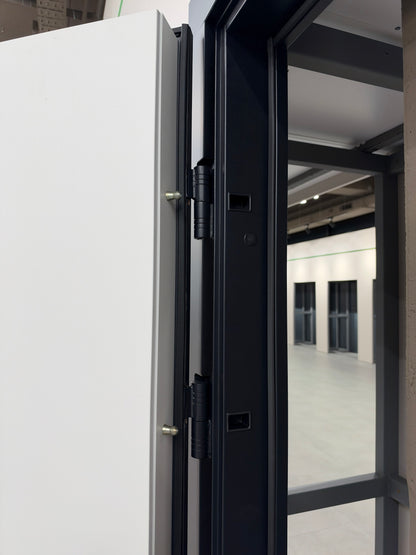 Ușă Exterior Vector Molding Negru/Alb