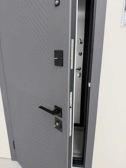 Ușă Exterior Portofino Antracit/Alb