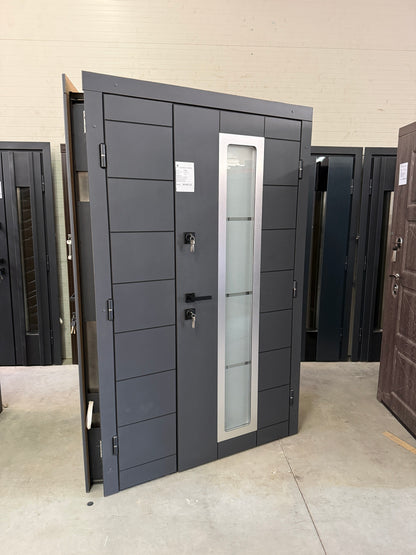 Ușă Exterior Z-305 Dublă Antracit