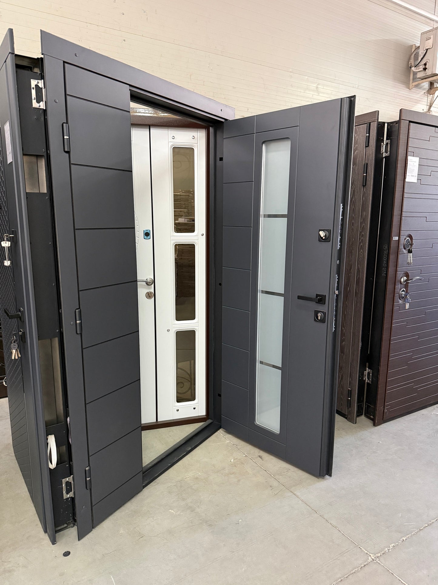 Ușă Exterior Z-305 Dublă Antracit