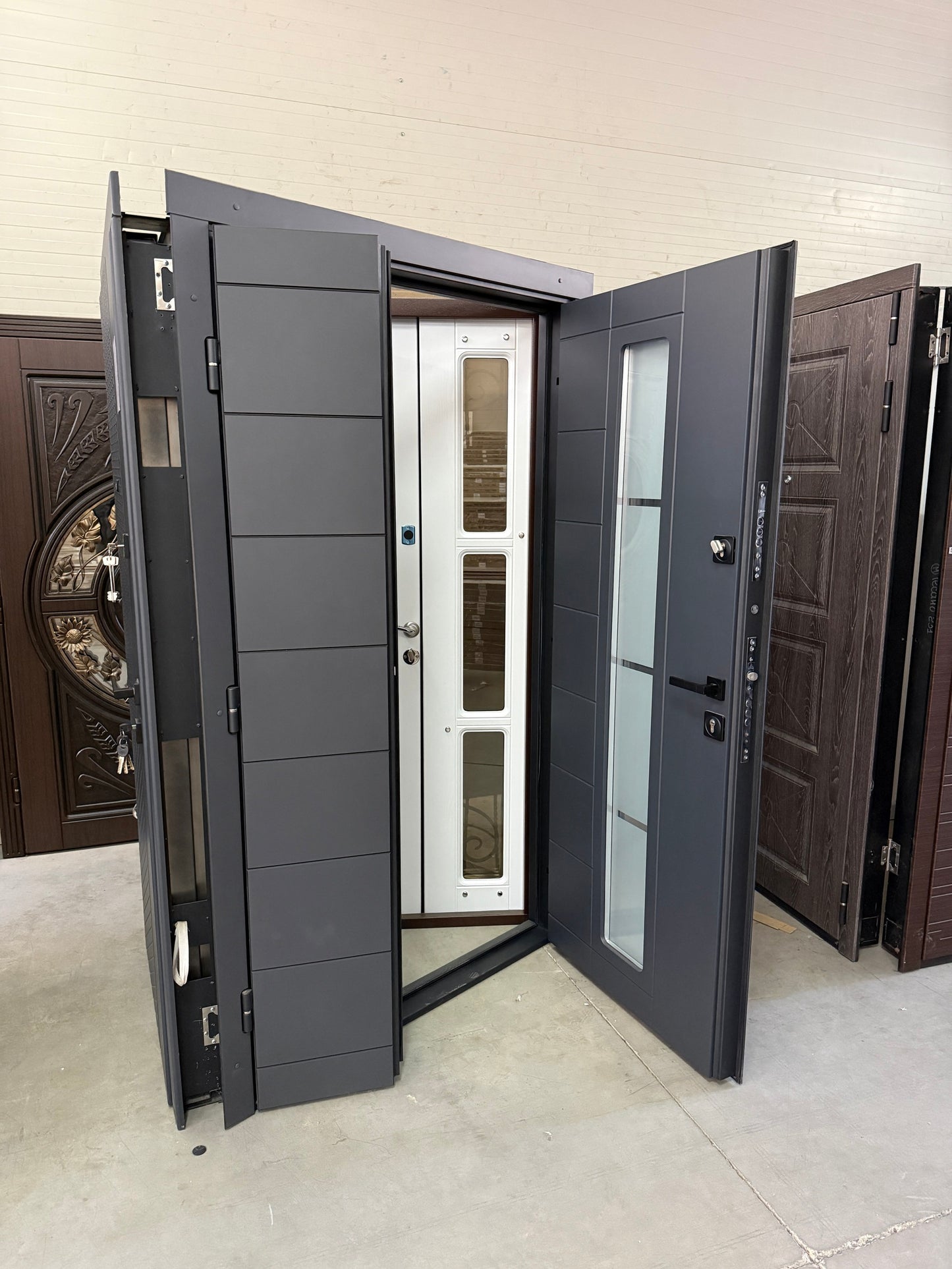 Ușă Exterior Z-305 Dublă Antracit