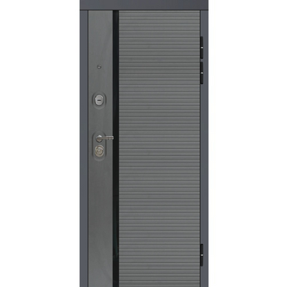 Ușă Exterior M-85 Antracit/Alb