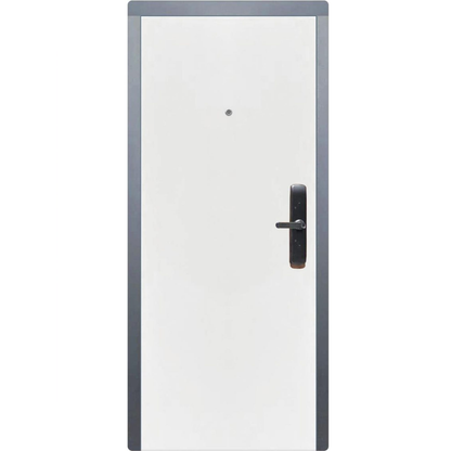 Ușă Exterior M-99 Antracit-Stejar/Alb Mat