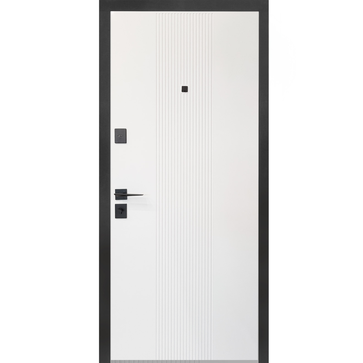 Ușă Exterior Vector Molding Negru/Alb