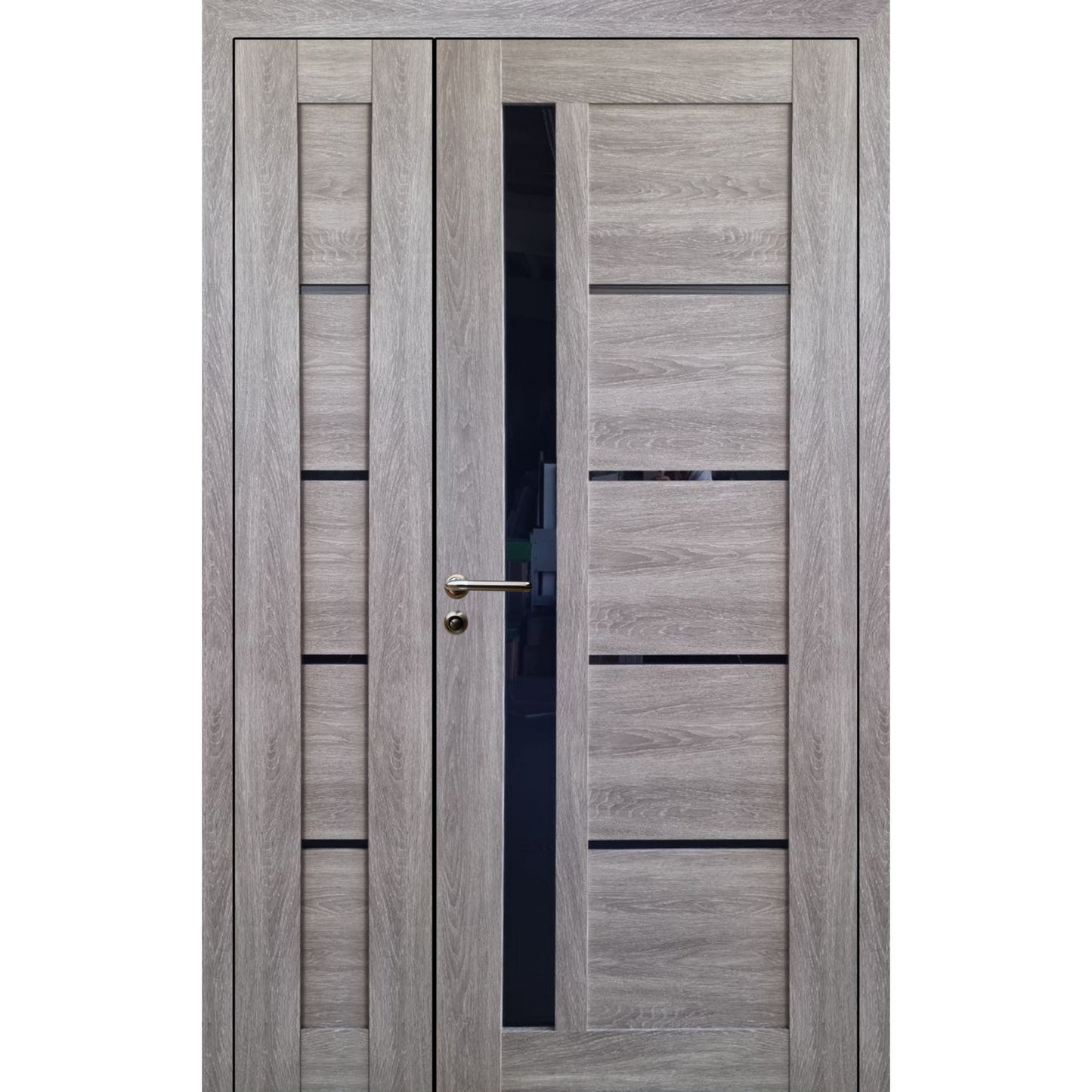 Ușă Interior Dublă KD-5 Stejar Gri