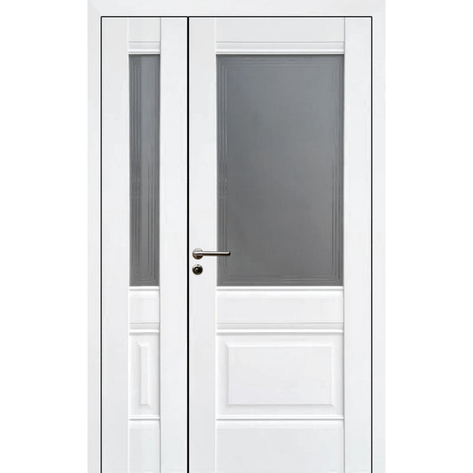 Ușă Interior Dublă Lorein Alb Mat