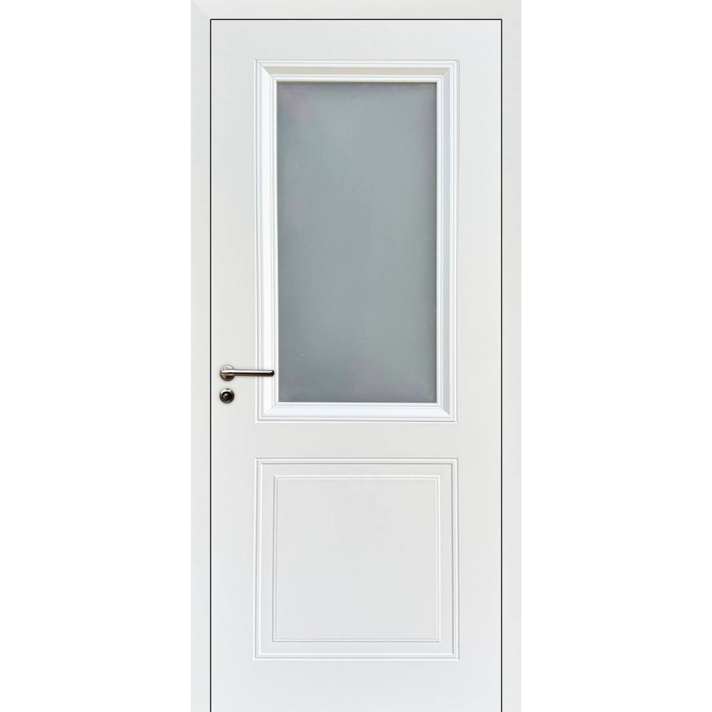 Ușă Interior Monarch Glass Alb Mat
