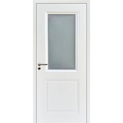 Ușă Interior Monarch Glass Alb Mat